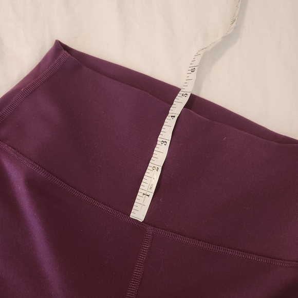 XS Alo Airbrush High-Waist Highlight Goddess Legging Colorblock Plum Black - Picture 5 of 11